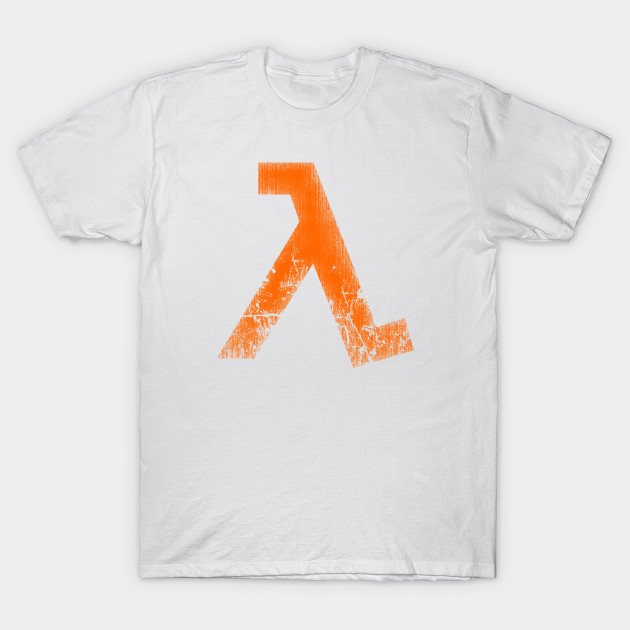 Lambda - Orange T-Shirt-TOZ